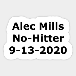 Alec Mills = No Hitter Sticker